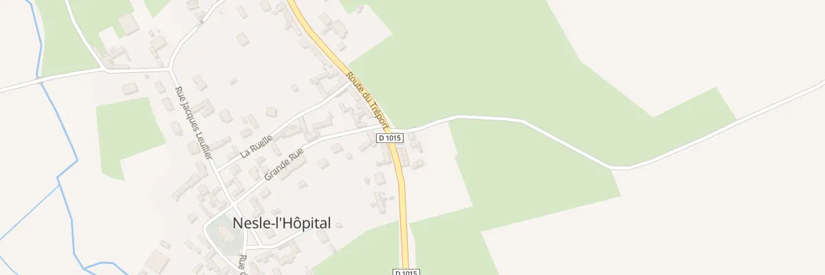 Plan du 1 Rte de Paris à Nesle-l’Hôpital