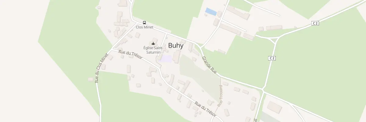 Plan du 29 Grande Rue à Buhy