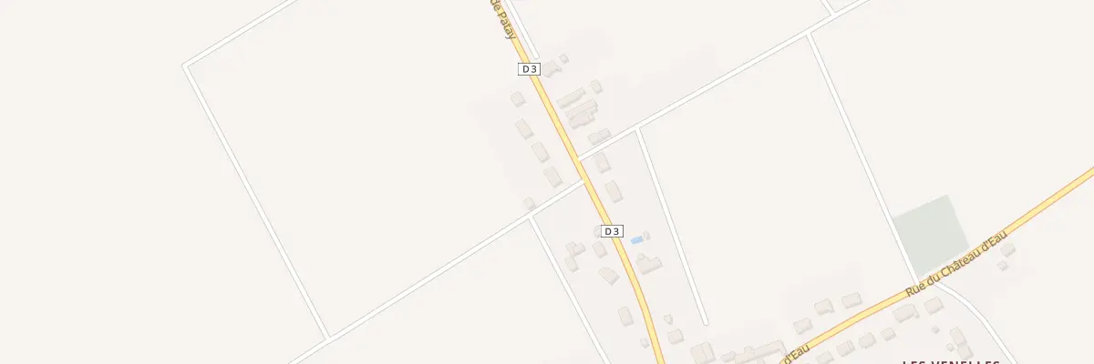 Plan du 257 Rue de Patay à Gémigny