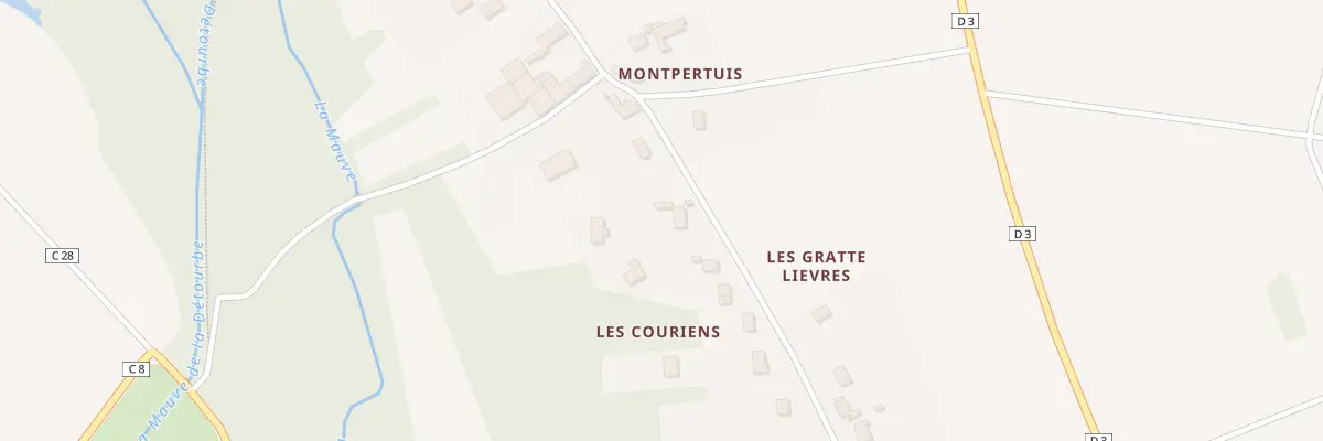 Plan du 980 Rue de Préau à Huisseau-sur-Mauves