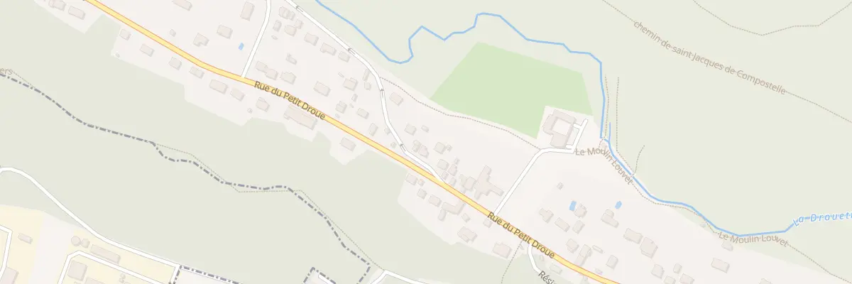 Plan du 4 Rue du Moulin Louvet à Droue-sur-Drouette