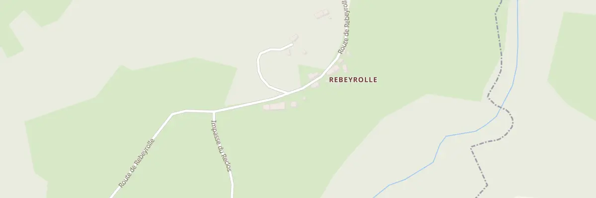 Plan du 5167 Reberol à Sussac