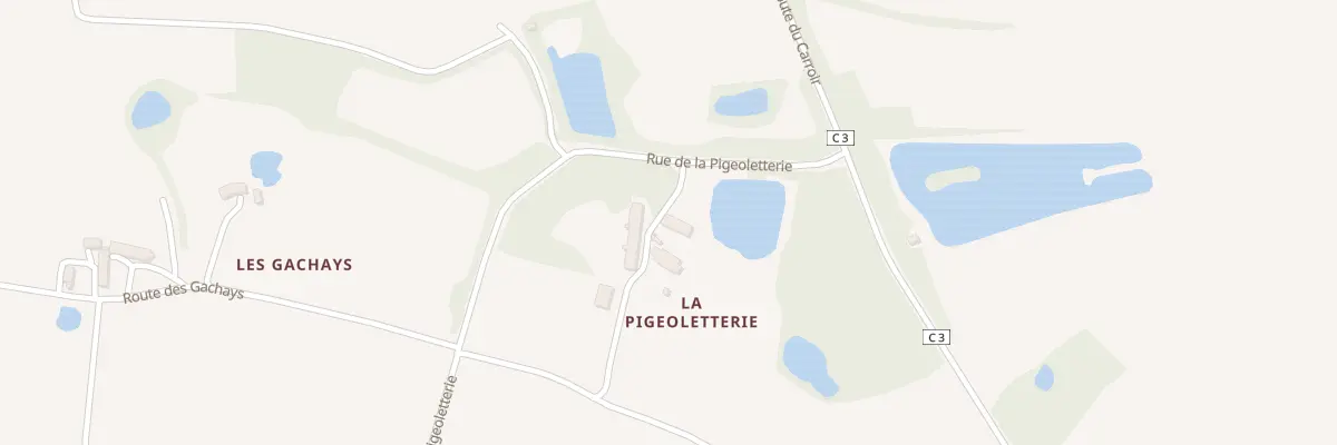Plan du 5077 La Pigeoletterie à Sembleçay