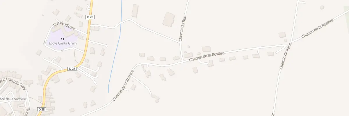 Plan du 7 Che du Buc à Salvagnac