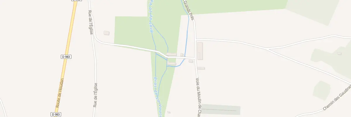 Plan du 20 Rue du Moulin à Villette