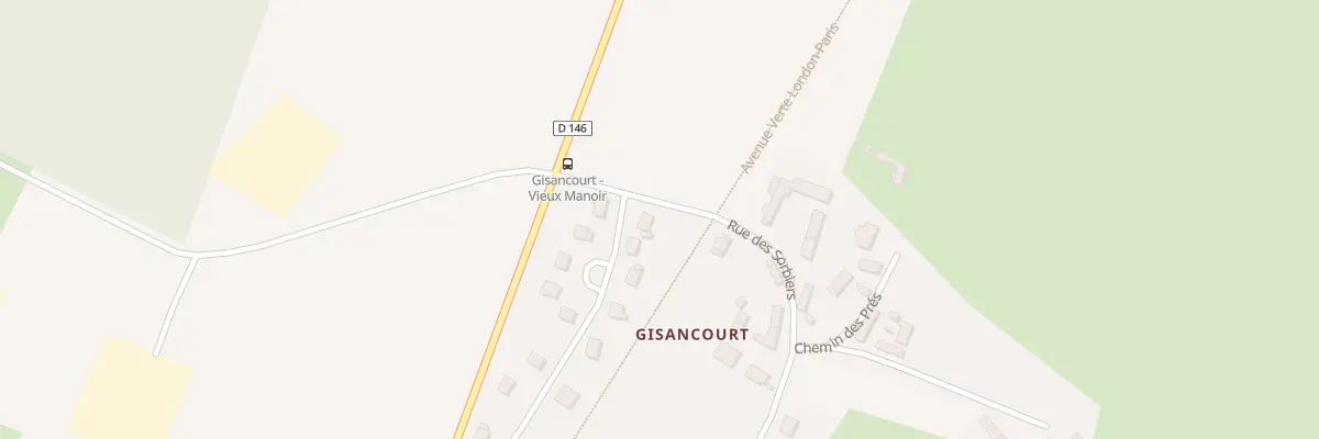 Plan du 1 Rue de la Fontaine St Leger à Guerny