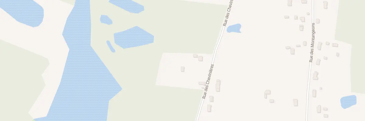Plan du 990 Rue des Chevinières à Pruniers-en-Sologne