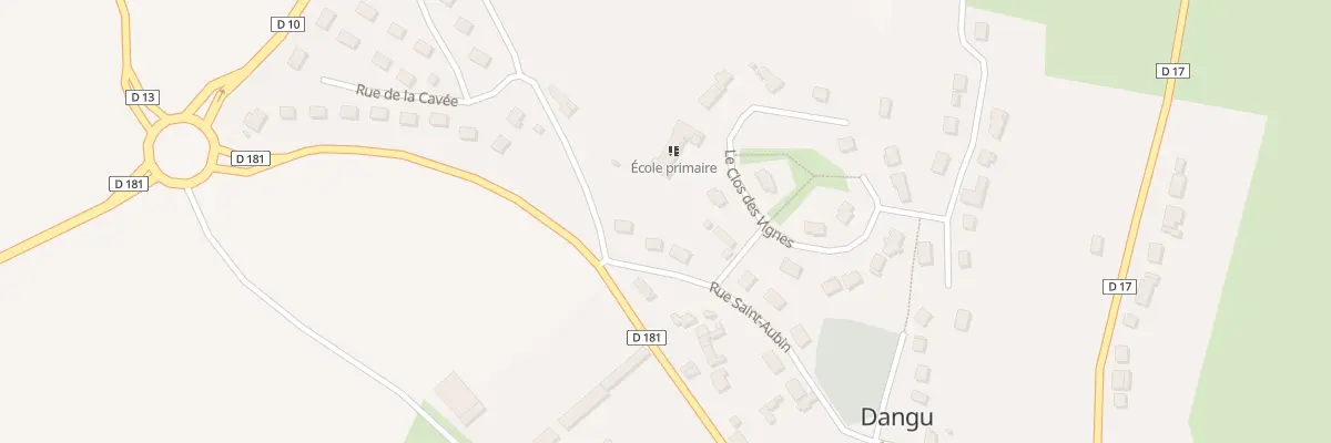 Plan du 29 Rue Saint-Aubin à Dangu