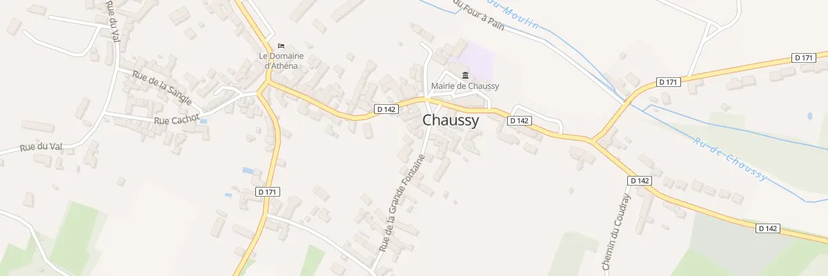 Plan du 7B Pl Charles de Gaulle à Chaussy