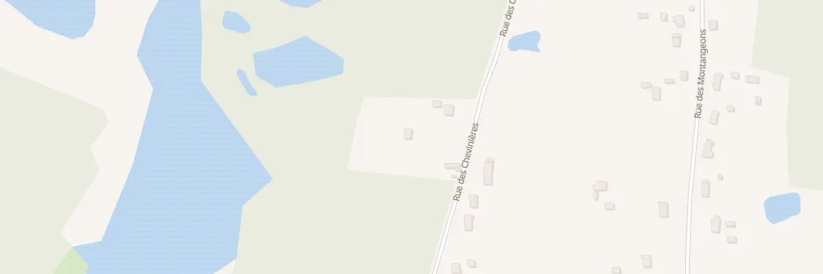 Plan du 964 Rue des Chevinières à Pruniers-en-Sologne