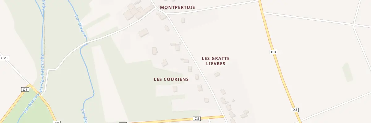 Plan du 1052 Rue de Préau à Huisseau-sur-Mauves