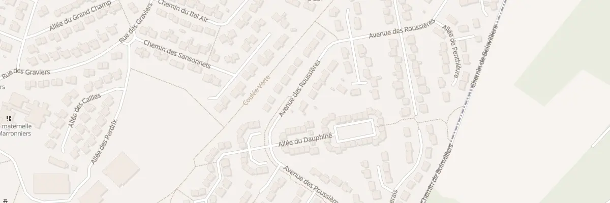 Plan du 22 Av des Roussières à Magnanville