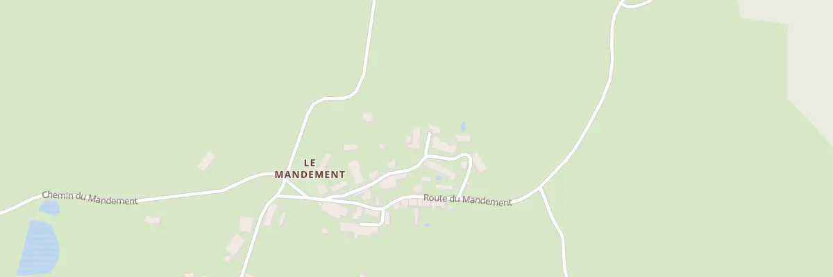 Plan du 3 Imp du Mandement à Naillat