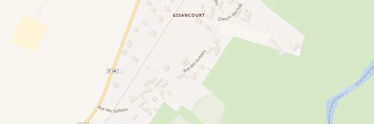 Plan du 18 Rue de Sorbiers à Guerny