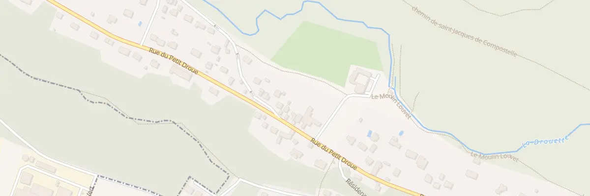 Plan du 50 Rue du Petit Droue à Droue-sur-Drouette