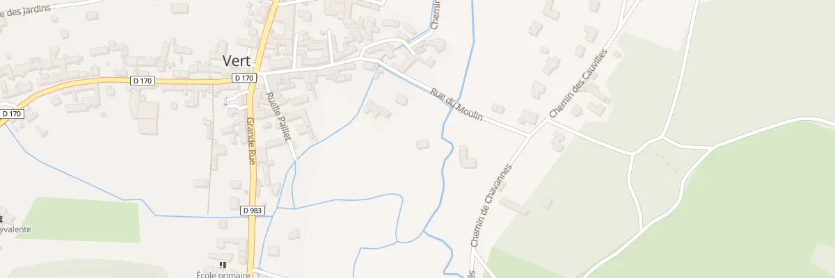 Plan du 26 Rue du Moulin à Vert