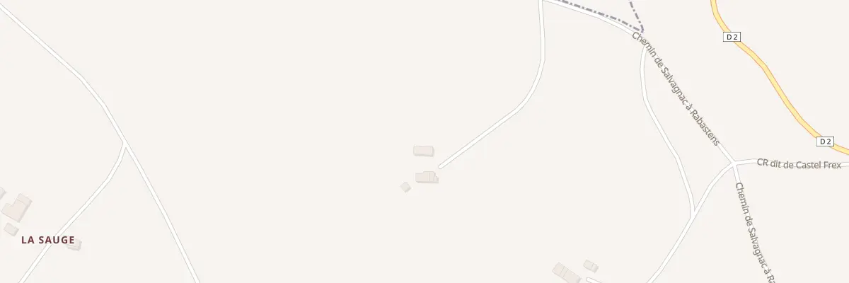 Plan du 453 Rte de Margat à Rabastens