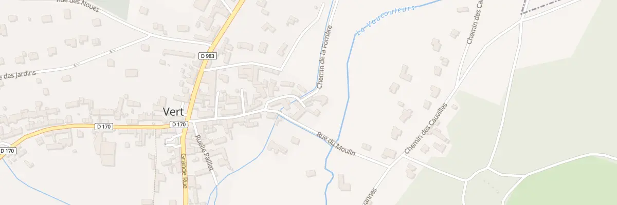 Plan du 7 Rle du Pont Jaffet à Vert