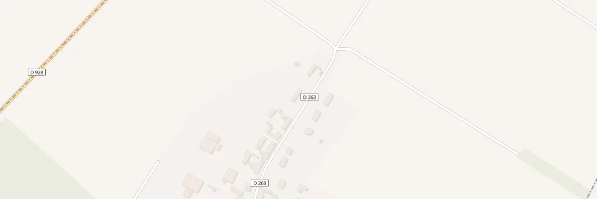 Plan du 23 Rue d’Abbeville à Biencourt