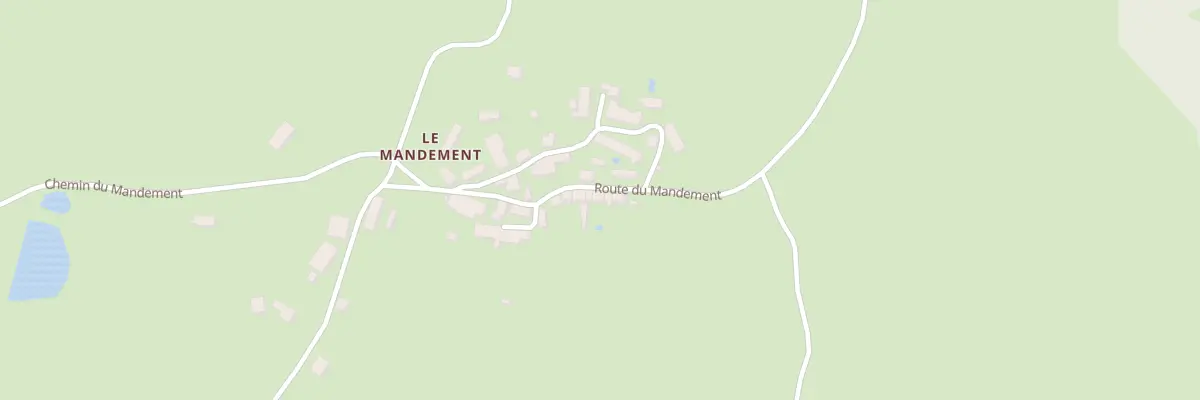 Plan du 20 Rte du Mandement à Naillat