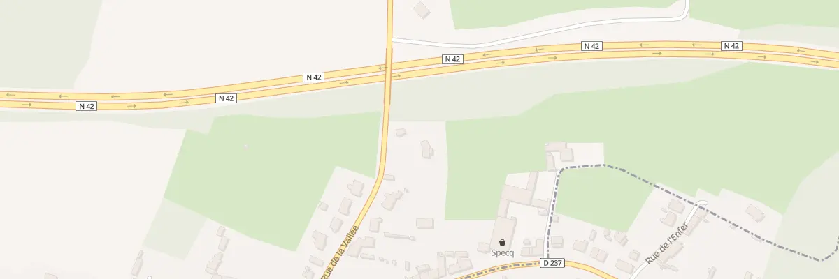 Plan du 9 Rue de la Vallee à Pernes-lès-Boulogne