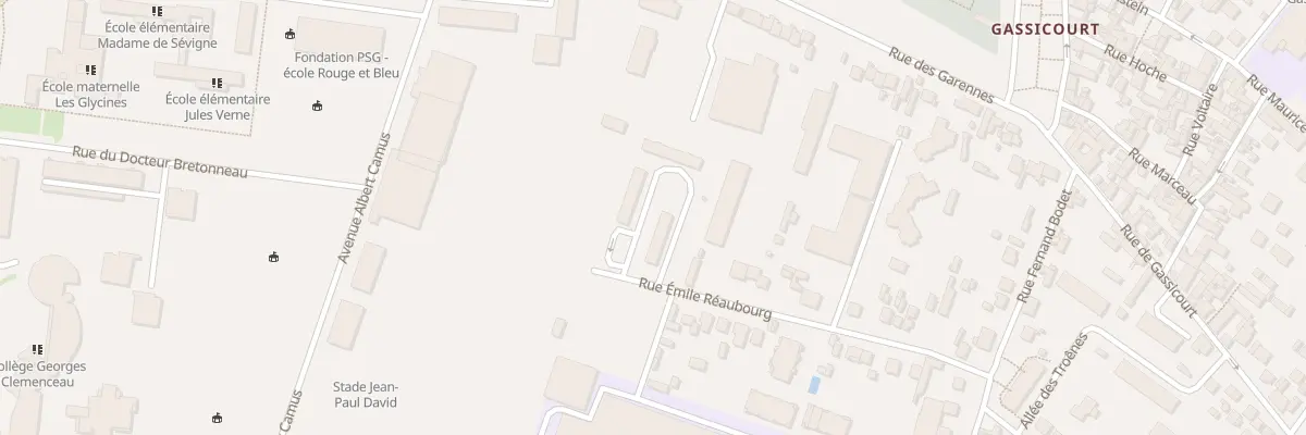 Plan du 52 Rue Emile Réaubourg à Mantes-la-Jolie