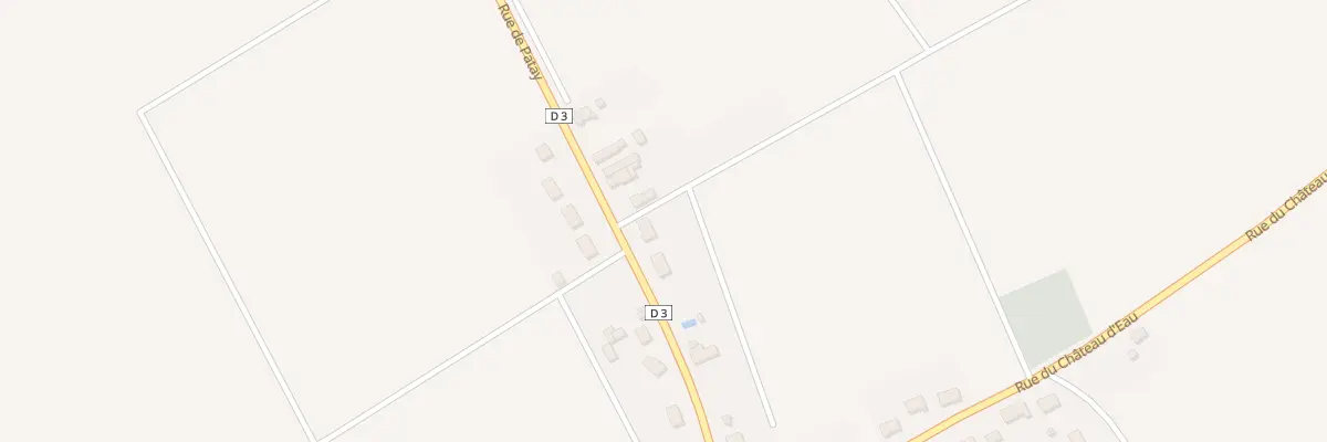 Plan du 152T Rue de Patay à Gémigny