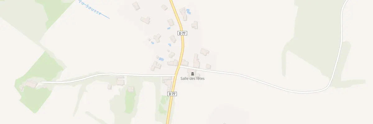 Plan du 1 Che du Lac à Lanta