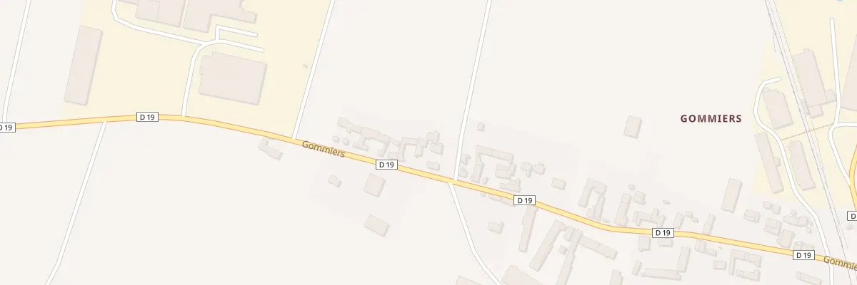 Plan du 56 Gommiers à Terminiers