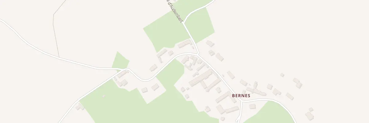 Plan du 1645 Rue de Bernes à Leulinghen-Bernes