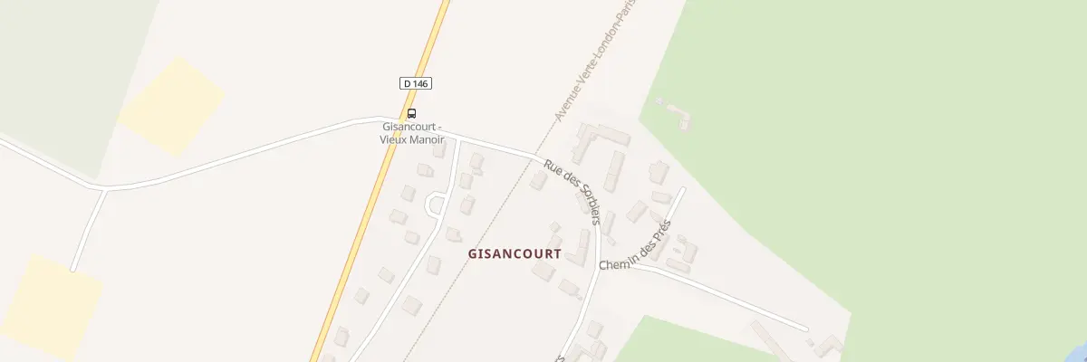 Plan du 2 Rue de Sorbiers à Guerny
