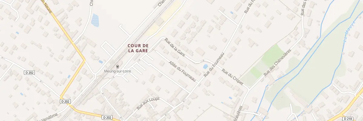 Plan du 9 All du Fourneau à Meung-sur-Loire