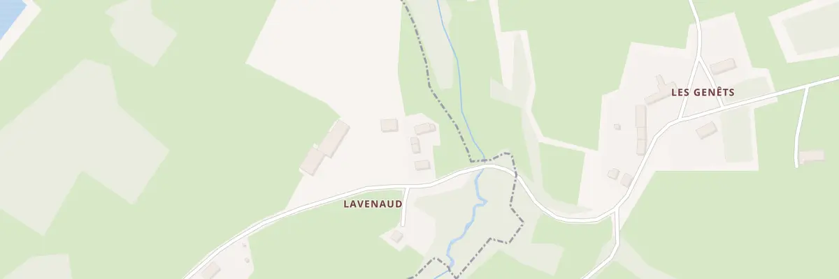 Plan du 4 Lavenaud à Villard