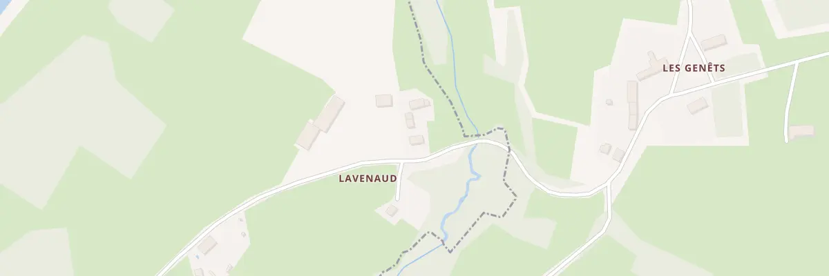 Plan du 3 Lavenaud à Maison-Feyne