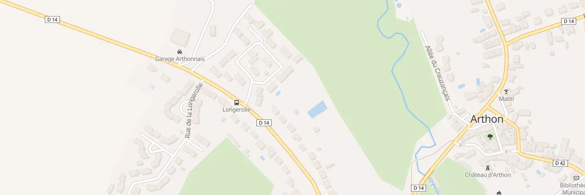 Plan du 32 Rte de Velles à Arthon