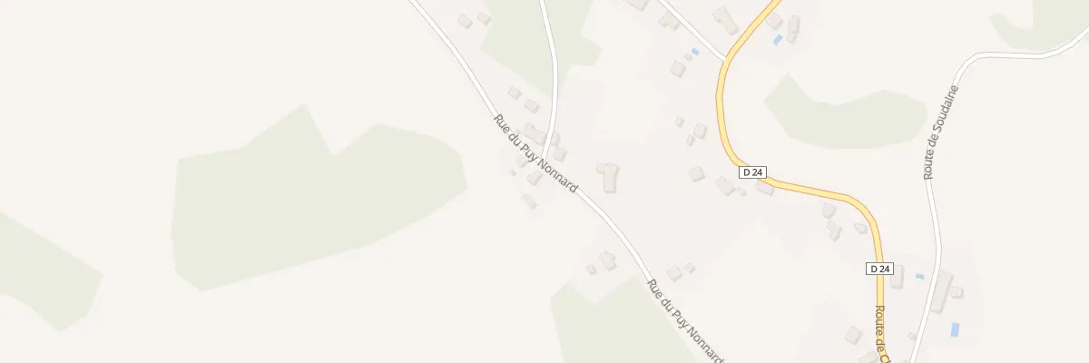 Plan du 5098 Puy Nonnard à Peyrissac