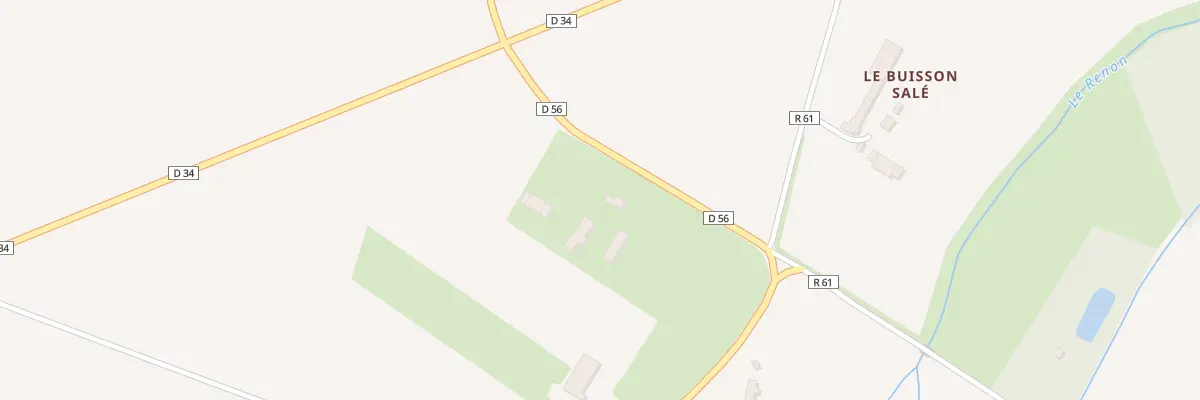 Plan du 5141 Pouligny à Rouvres-les-Bois