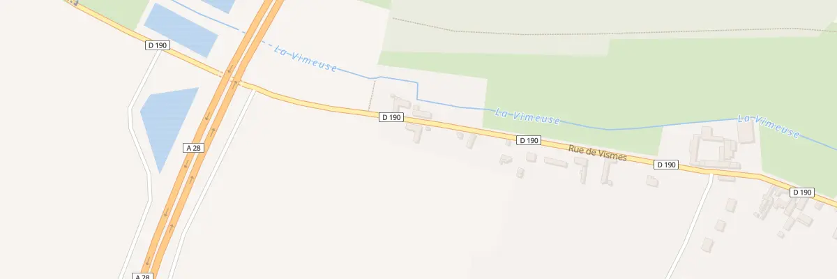 Plan du 63 Rue de Vismes à Martainneville