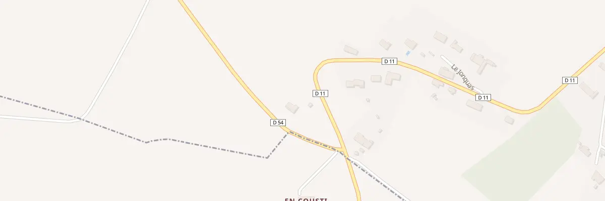 Plan du 38A Empoussac à Caragoudes