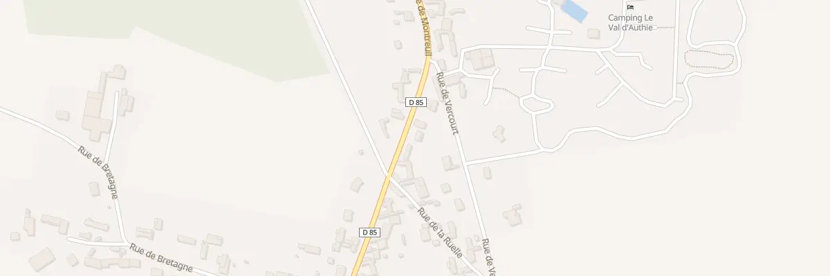 Plan du 28B Rue de Montreuil à Villers-sur-Authie