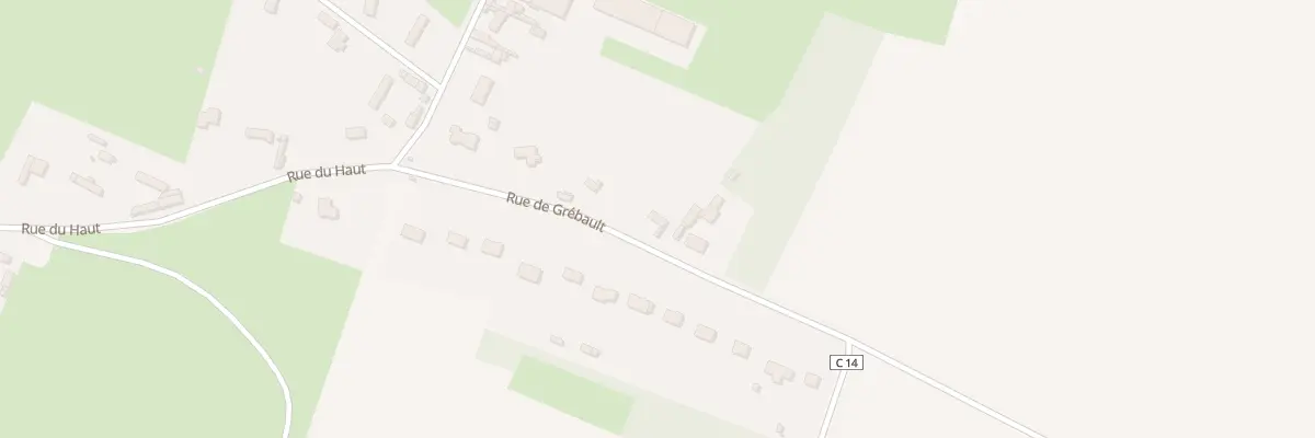 Plan du 3 Rue de Grébault à Tours-en-Vimeu