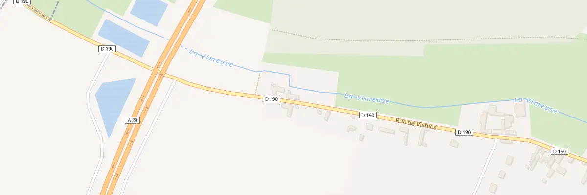 Plan du 58 Rue de Vismes à Martainneville