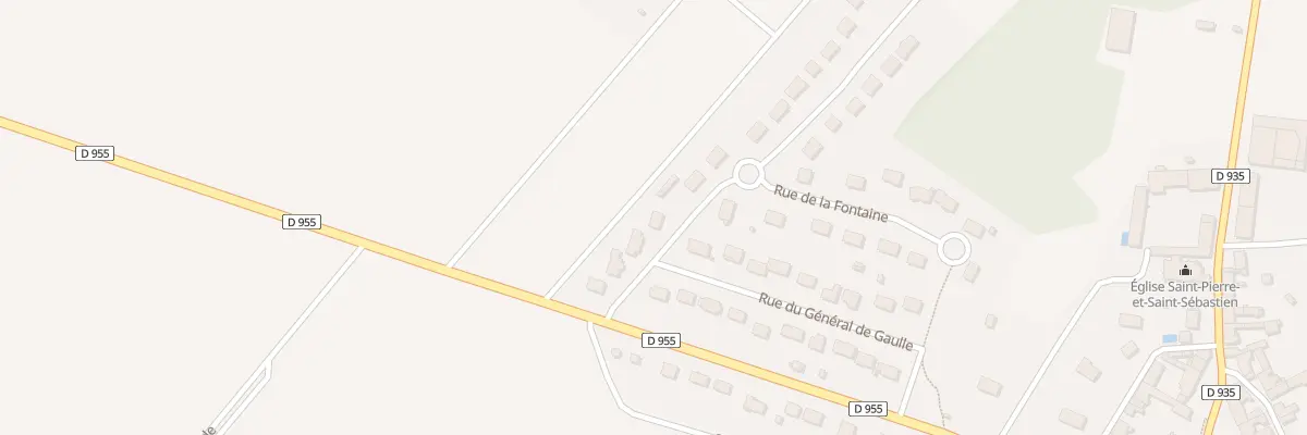 Plan du 19 Rue du Gen de Gaulle à Saint-Péravy-la-Colombe