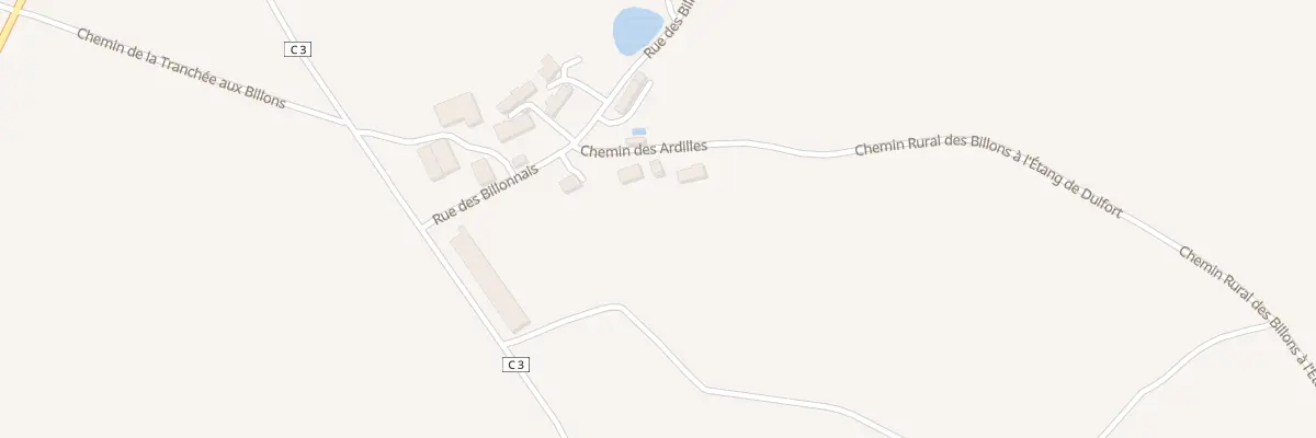 Plan du 46 Che des Ardilles à Sembleçay