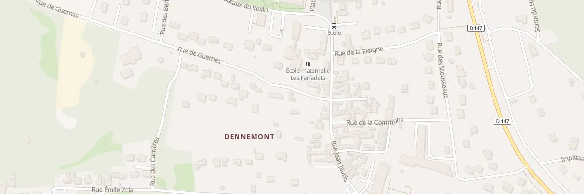 Plan du 5 Rue de Guernes à Follainville-Dennemont