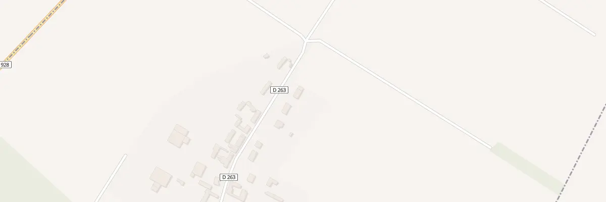 Plan du 24 Rue d’Abbeville à Biencourt