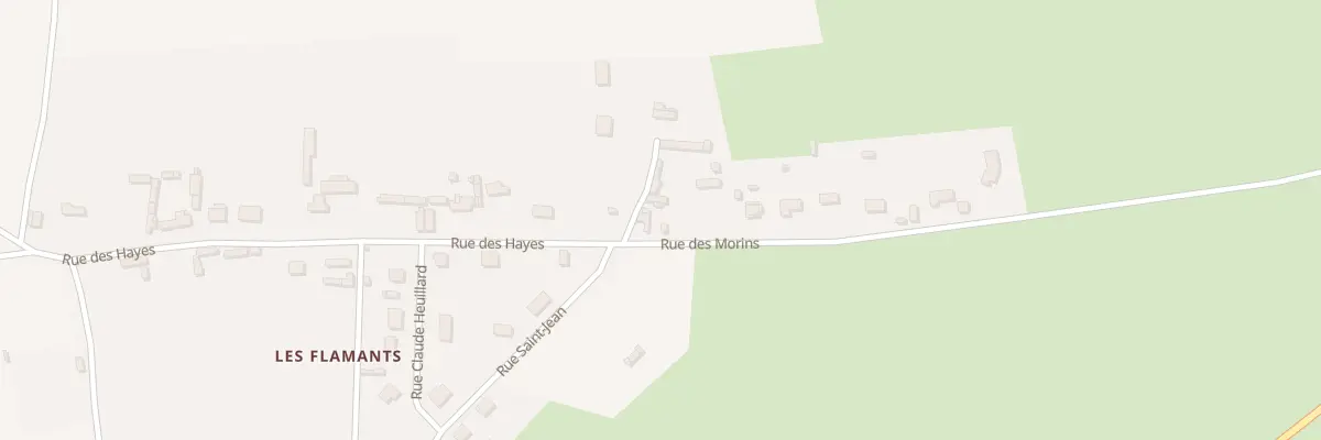 Plan du 1 Rue des Morins à Neuf-Marché