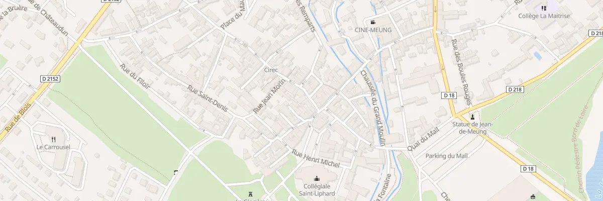 Plan du 5 Rue Porte d’Amont à Meung-sur-Loire