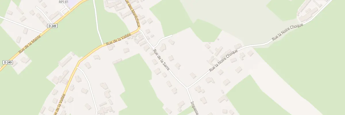 Plan du 5024A Rue de la Sarre à Audembert