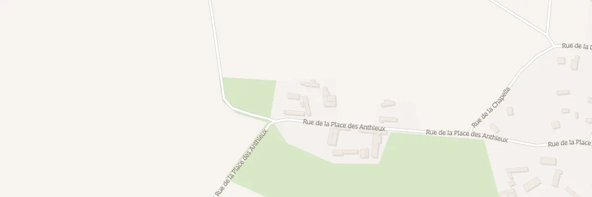 Plan du 660 Rue de la Place des Anthieux à Criquiers